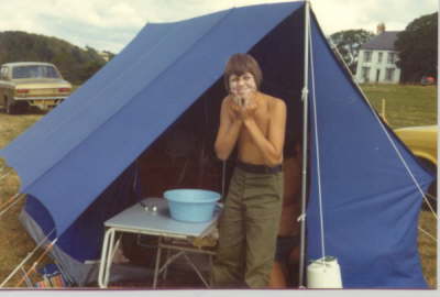Carl camping