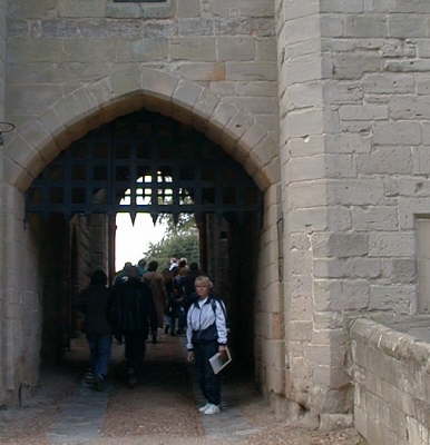 Castle gate