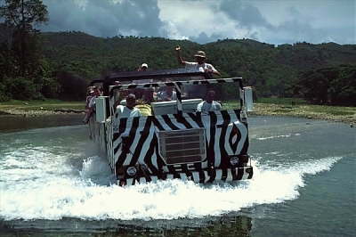 Crossing the river