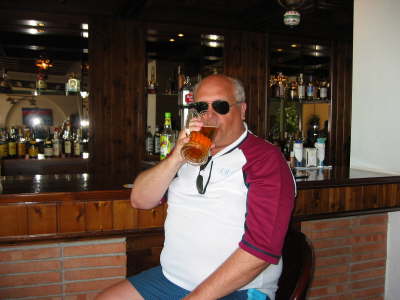 Dave with Beer