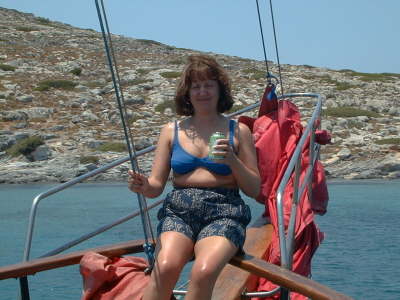 Hils on boat