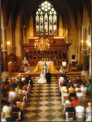 Kneeling at the Altar