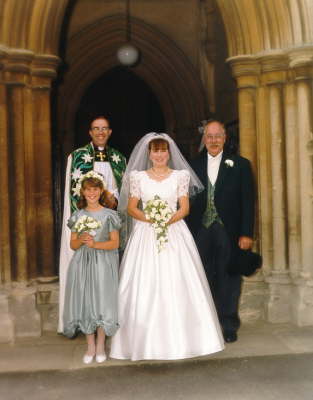Vicar & Bridal Party