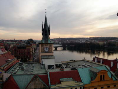 View from Charles Bridge tower 2