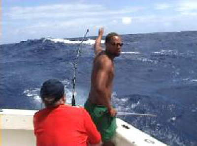 playing the fish